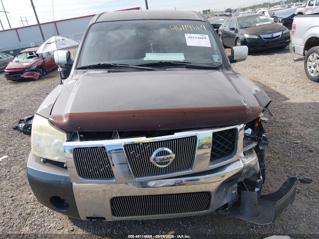 Продаж на аукціоні авто 2005 Nissan Titan Se, vin: 1N6BA06B05N577584, номер лоту: 46114669