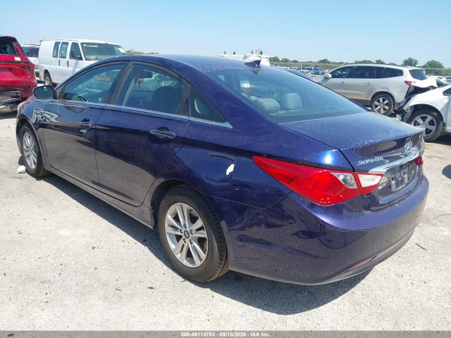 2013 Hyundai Sonata Gls მანქანა იყიდება აუქციონზე, vin: 5NPEB4AC3DH717386, აუქციონის ნომერი: 46114703