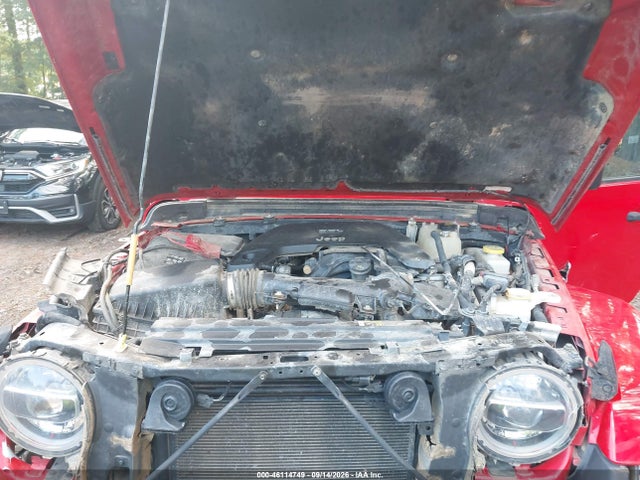 46114749 :رقم المزاد ، 1C4HJXEG3JW130769 vin ، 2018 Jeep Wrangler Unlimited Sahara 4x4 مزاد بيع