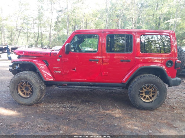 46114749 :رقم المزاد ، 1C4HJXEG3JW130769 vin ، 2018 Jeep Wrangler Unlimited Sahara 4x4 مزاد بيع