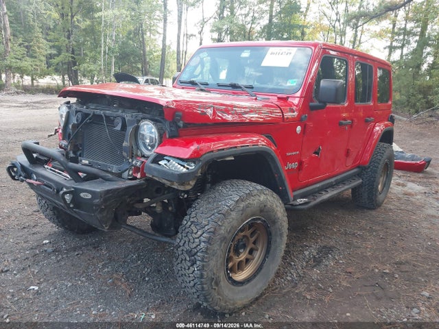 46114749 :رقم المزاد ، 1C4HJXEG3JW130769 vin ، 2018 Jeep Wrangler Unlimited Sahara 4x4 مزاد بيع