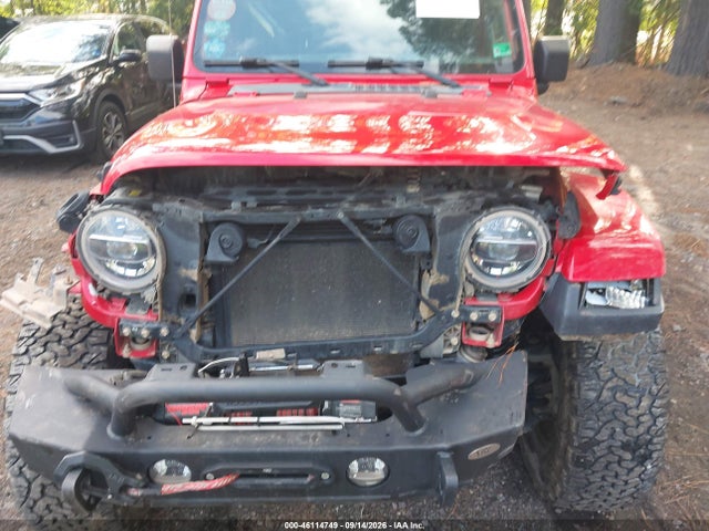 46114749 :رقم المزاد ، 1C4HJXEG3JW130769 vin ، 2018 Jeep Wrangler Unlimited Sahara 4x4 مزاد بيع