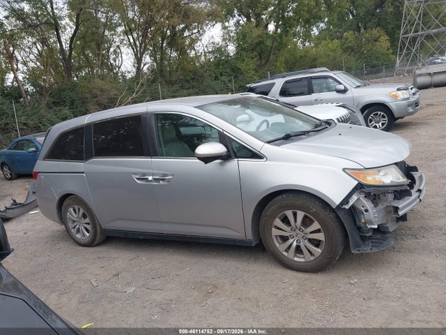 2014 Honda Odyssey Ex მანქანა იყიდება აუქციონზე, vin: 5FNRL5H45EB076339, აუქციონის ნომერი: 46114752