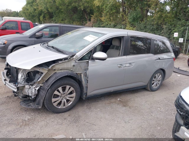 2014 Honda Odyssey Ex მანქანა იყიდება აუქციონზე, vin: 5FNRL5H45EB076339, აუქციონის ნომერი: 46114752