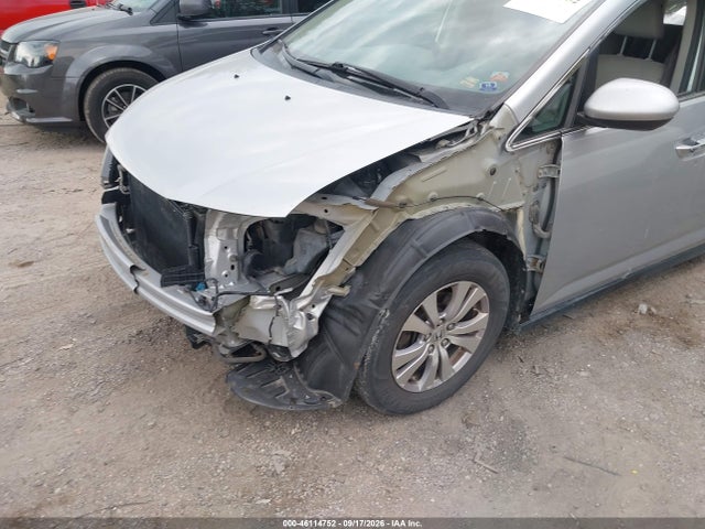 2014 Honda Odyssey Ex მანქანა იყიდება აუქციონზე, vin: 5FNRL5H45EB076339, აუქციონის ნომერი: 46114752