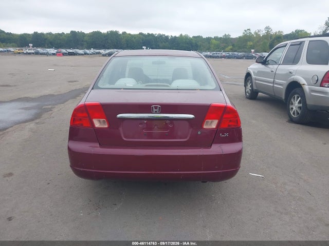 Aukcja sprzedaży 2002 Honda Civic Lx, vin: 1HGES16572L065018, numer aukcji: 46114763