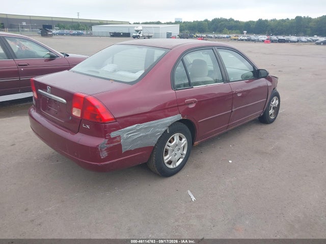 Aukcja sprzedaży 2002 Honda Civic Lx, vin: 1HGES16572L065018, numer aukcji: 46114763