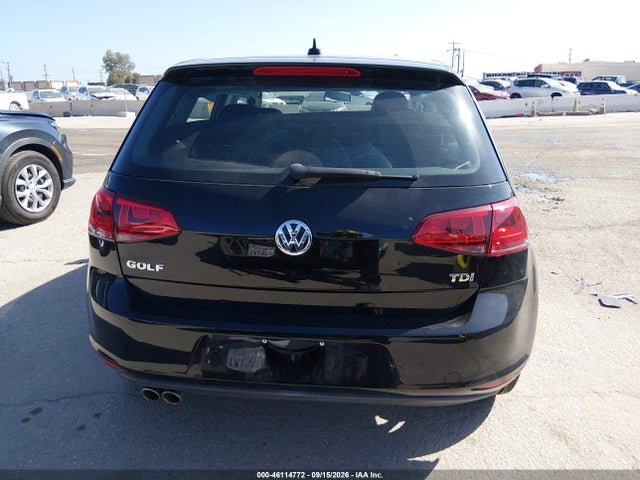 Auction sale of the 2015 Volkswagen Golf Tdi Sel 4-door, vin: 3VW2A7AU3FM060096, lot number: 46114772