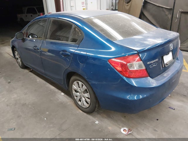 2012 Honda Civic Lx მანქანა იყიდება აუქციონზე, vin: 2HGFB2F53CH560664, აუქციონის ნომერი: 46114799