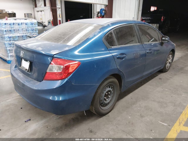 2012 Honda Civic Lx მანქანა იყიდება აუქციონზე, vin: 2HGFB2F53CH560664, აუქციონის ნომერი: 46114799