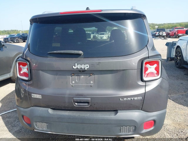 Продаж на аукціоні авто 2018 Jeep Renegade Limited Fwd, vin: ZACCJADB6JPH70792, номер лоту: 46114807