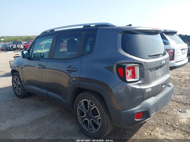 Продаж на аукціоні авто 2018 Jeep Renegade Limited Fwd, vin: ZACCJADB6JPH70792, номер лоту: 46114807