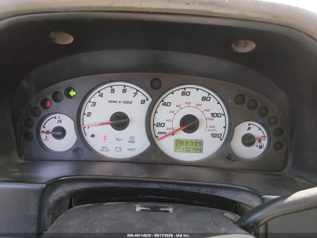 Продаж на аукціоні авто 2002 Ford Escape Xls, vin: 1FMYU01172KC08166, номер лоту: 46114820