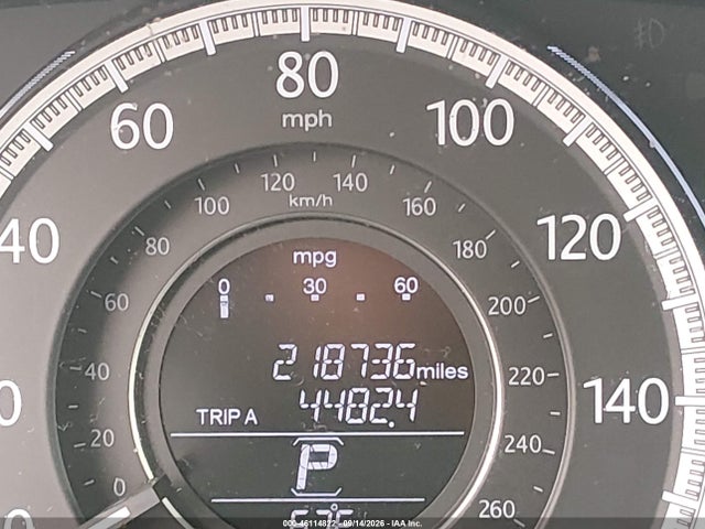 46114822 :رقم المزاد ، 1HGCR2F80DA193117 vin ، 2013 Honda Accord Ex-l مزاد بيع