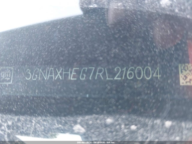 46114874 :رقم المزاد ، 3GNAXHEG7RL216004 vin ، 2024 Chevrolet Equinox Fwd Ls مزاد بيع