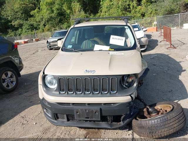 Продажа на аукционе авто 2016 Jeep Renegade Latitude, vin: ZACCJBBT6GPD21140, номер лота: 46114915