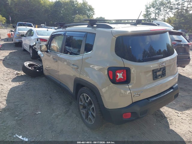 Продажа на аукционе авто 2016 Jeep Renegade Latitude, vin: ZACCJBBT6GPD21140, номер лота: 46114915