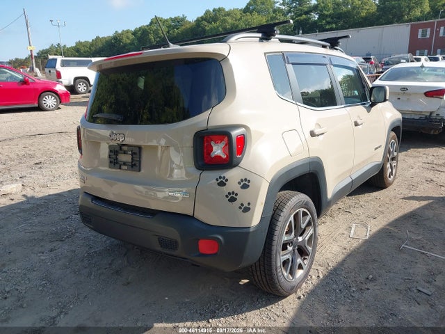 Продажа на аукционе авто 2016 Jeep Renegade Latitude, vin: ZACCJBBT6GPD21140, номер лота: 46114915