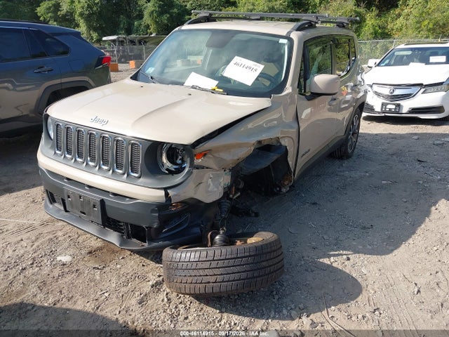 Продажа на аукционе авто 2016 Jeep Renegade Latitude, vin: ZACCJBBT6GPD21140, номер лота: 46114915
