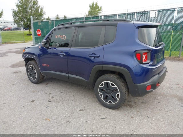 46114953 :رقم المزاد ، ZACCJBCT1GPC89759 vin ، 2016 Jeep Renegade Trailhawk مزاد بيع
