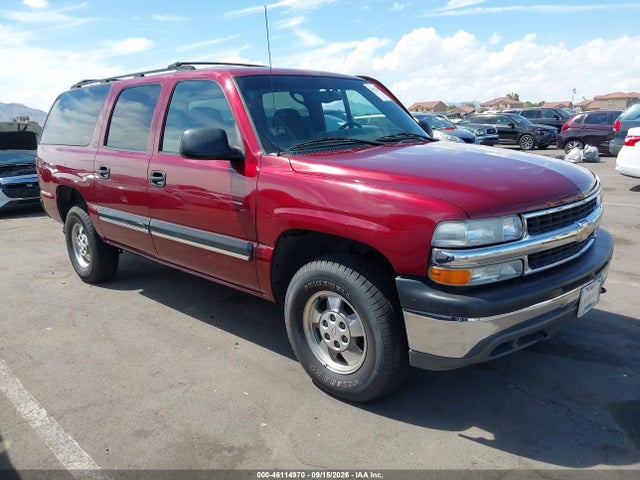 46114970 :رقم المزاد ، 1GNFK16T41J272419 vin ، 2001 Chevrolet Suburban 1500 Ls مزاد بيع