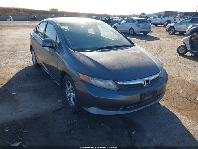 Продажа на аукционе авто 2012 Honda Civic Natural Gas, vin: 19XFB5F58CE002174, номер лота: 46114971