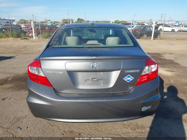 Продажа на аукционе авто 2012 Honda Civic Natural Gas, vin: 19XFB5F58CE002174, номер лота: 46114971