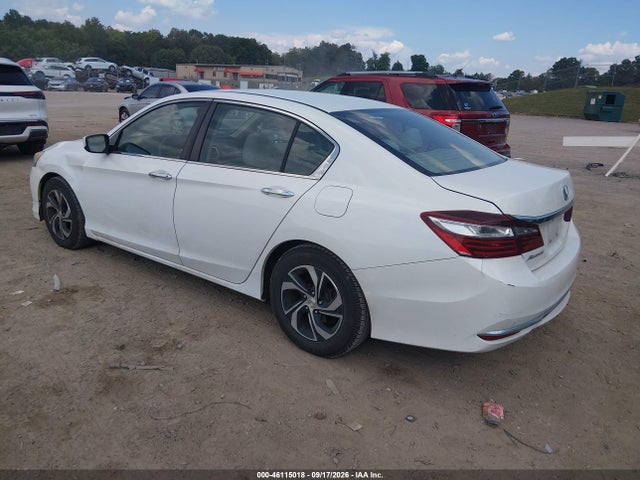 Aukcja sprzedaży 2016 Honda Accord Lx, vin: 1HGCR2F30GA226464, numer aukcji: 46115018