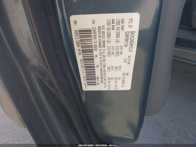 Продажа на аукционе авто 2007 Dodge Grand Caravan Se, vin: 1D4GP24R17B185630, номер лота: 46115058