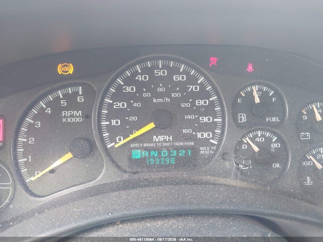 46115064 :رقم المزاد ، 1GCEK19T11E125225 vin ، 2001 Chevrolet Silverado 1500 Ls مزاد بيع
