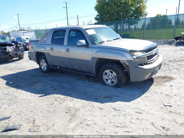 Продаж на аукціоні авто 2002 Chevrolet Avalanche 1500, vin: 3GNEK13T72G289055, номер лоту: 46115092