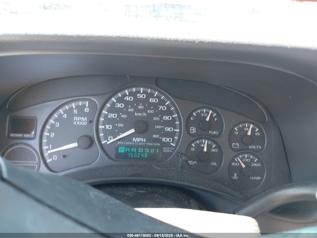 Продажа на аукционе авто 2002 Chevrolet Avalanche 1500, vin: 3GNEK13T72G289055, номер лота: 46115092