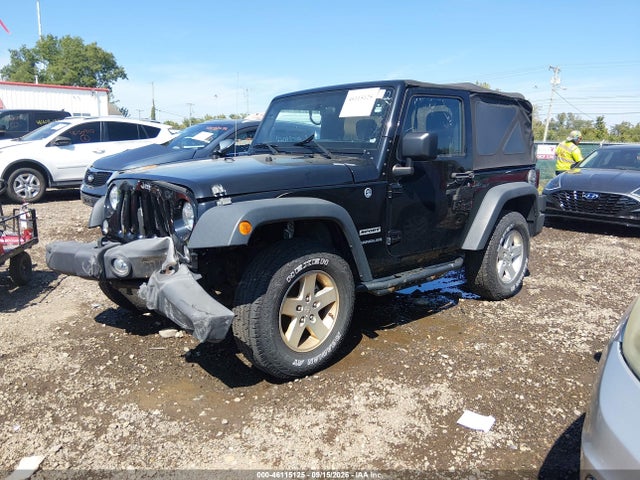 2016 Jeep Wrangler Sport მანქანა იყიდება აუქციონზე, vin: 1C4AJWAGXGL120087, აუქციონის ნომერი: 46115125