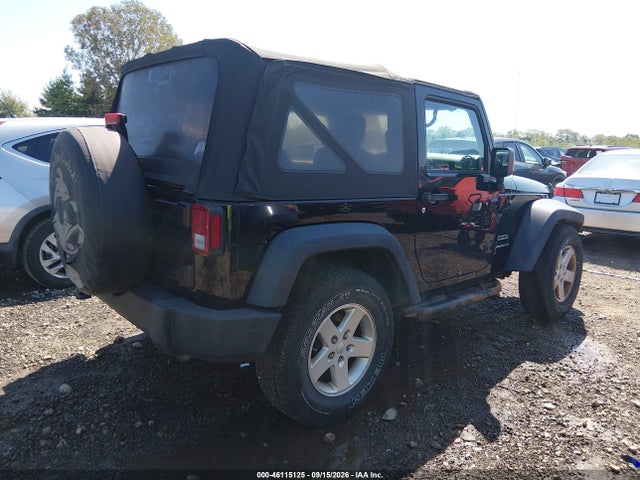 2016 Jeep Wrangler Sport მანქანა იყიდება აუქციონზე, vin: 1C4AJWAGXGL120087, აუქციონის ნომერი: 46115125