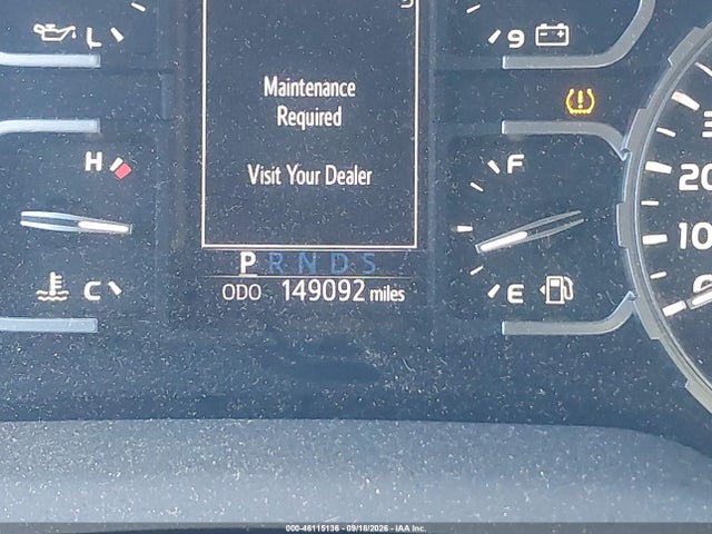 46115136 :رقم المزاد ، 5TFRY5F16KX245005 vin ، 2019 Toyota Tundra Sr5 5.7l V8 مزاد بيع