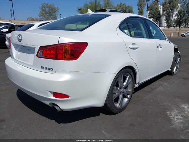 2009 Lexus Is 250 მანქანა იყიდება აუქციონზე, vin: JTHBK262292087360, აუქციონის ნომერი: 46115191