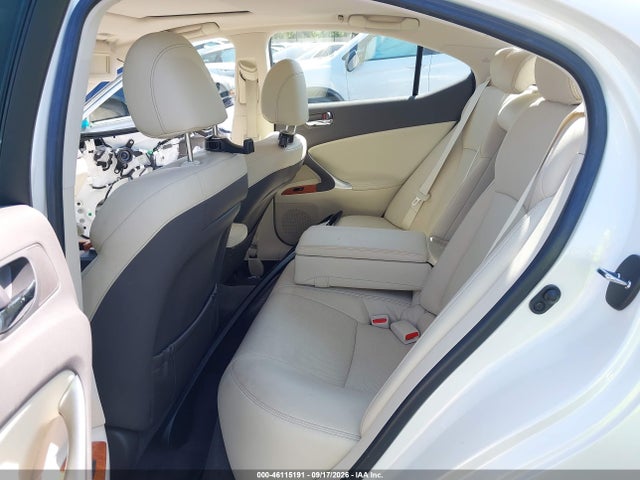 2009 Lexus Is 250 მანქანა იყიდება აუქციონზე, vin: JTHBK262292087360, აუქციონის ნომერი: 46115191