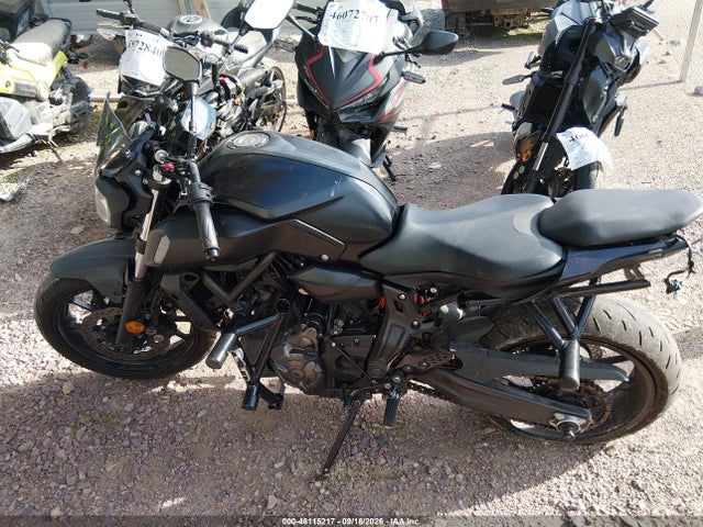 46115217 :رقم المزاد ، JYARM27E2KA005007 vin ، 2019 Yamaha Mt07 مزاد بيع