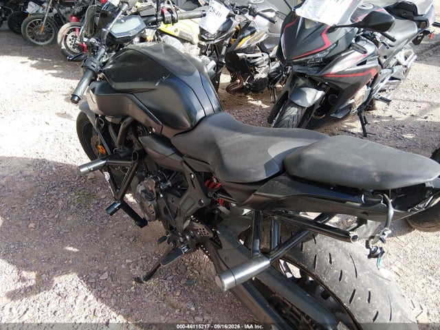 46115217 :رقم المزاد ، JYARM27E2KA005007 vin ، 2019 Yamaha Mt07 مزاد بيع