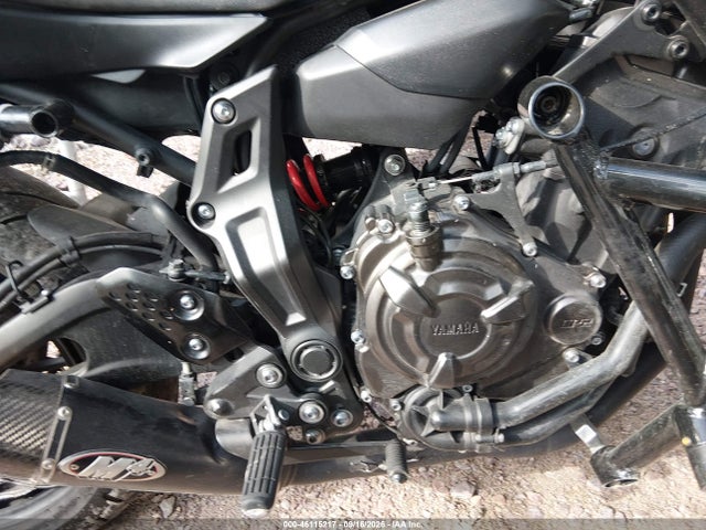 46115217 :رقم المزاد ، JYARM27E2KA005007 vin ، 2019 Yamaha Mt07 مزاد بيع