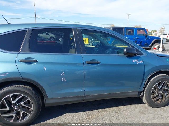 46115256 :رقم المزاد ، 5J6RM4H49GL085627 vin ، 2016 Honda Cr-v Se مزاد بيع
