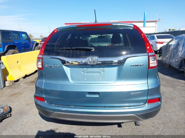 46115256 :رقم المزاد ، 5J6RM4H49GL085627 vin ، 2016 Honda Cr-v Se مزاد بيع