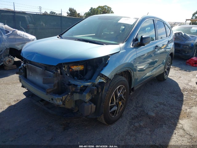 46115256 :رقم المزاد ، 5J6RM4H49GL085627 vin ، 2016 Honda Cr-v Se مزاد بيع