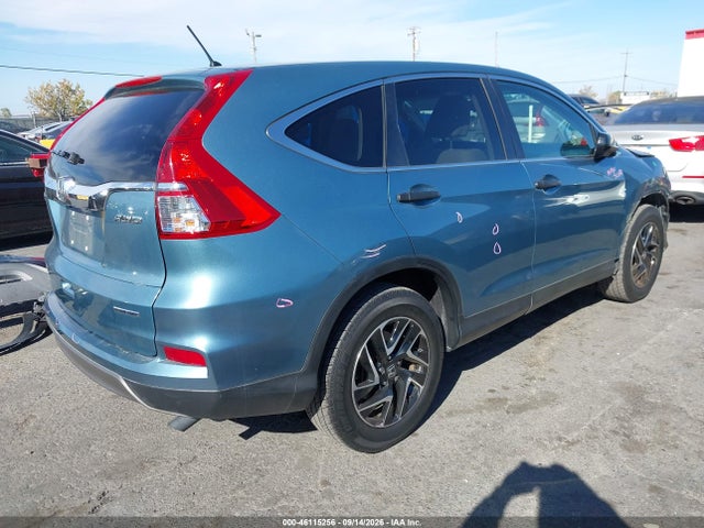 46115256 :رقم المزاد ، 5J6RM4H49GL085627 vin ، 2016 Honda Cr-v Se مزاد بيع