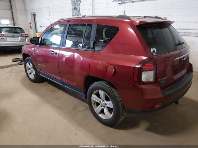 2016 Jeep Compass Latitude მანქანა იყიდება აუქციონზე, vin: 1C4NJDEB7GD758201, აუქციონის ნომერი: 46115293