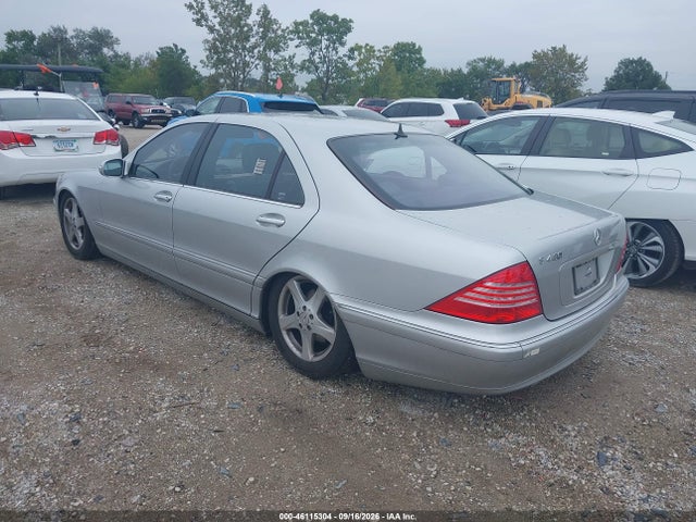 2004 Mercedes-benz S 430 მანქანა იყიდება აუქციონზე, vin: WDBNG70J54A403070, აუქციონის ნომერი: 46115304