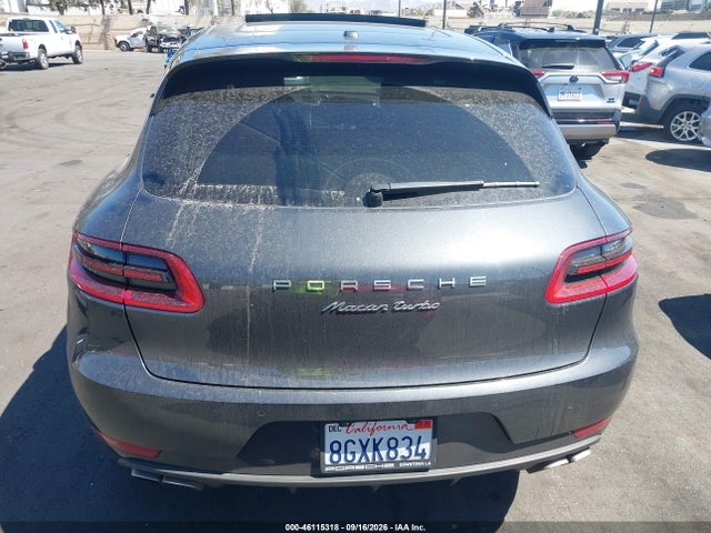 2018 Porsche Macan Turbo მანქანა იყიდება აუქციონზე, vin: WP1AF2A59JLB71627, აუქციონის ნომერი: 46115318