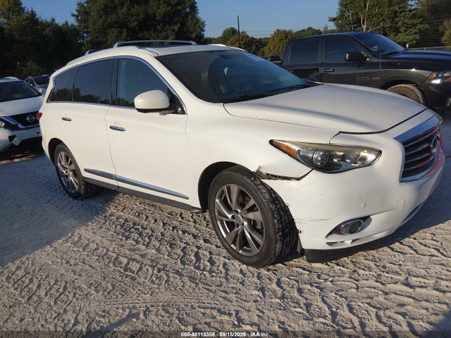 Auction sale of the 2013 Infiniti Jx35, vin: 5N1AL0MM8DC323799, lot number: 46115358