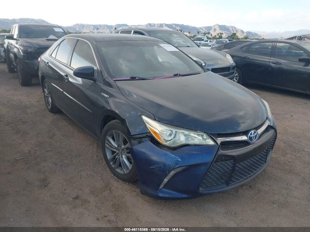 2015 Toyota Camry Hybrid Se მანქანა იყიდება აუქციონზე, vin: 4T1BD1FKXFU158399, აუქციონის ნომერი: 46115369