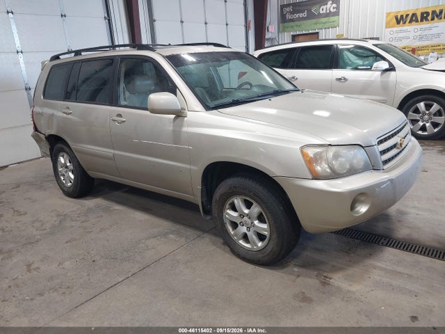 2002 Toyota Highlander Limited V6 მანქანა იყიდება აუქციონზე, vin: JTEHF21A020086655, აუქციონის ნომერი: 46115402
